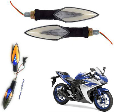 REPLEY Front, Rear LED Indicator Light for Yamaha RC 390(Yellow, Blue)