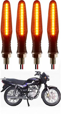 E-Shoppe Front, Rear, Side LED Indicator Light for Bajaj Caliber(Yellow)