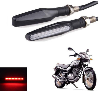 REPLEY Front, Rear LED Indicator Light for TVS Fiero(Red)