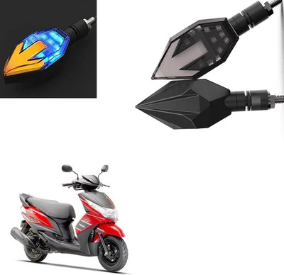 Vagary Front, Rear LED Indicator Light for Yamaha Ray Z(Blue, Yellow)