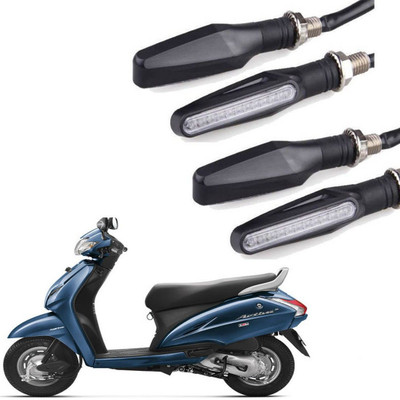 BRPEARl Side LED Indicator Light for Honda Activa 3G(Amber)
