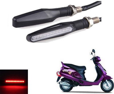 REPLEY Front, Rear LED Indicator Light for Mahindra Duro DZ(Red)