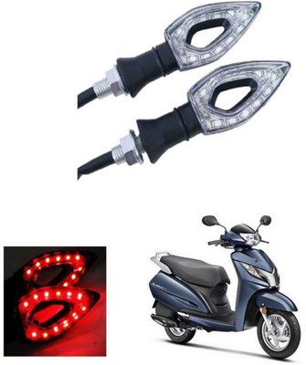 REPLEY Front, Rear LED Indicator Light for Yamaha YBR 250(Red)