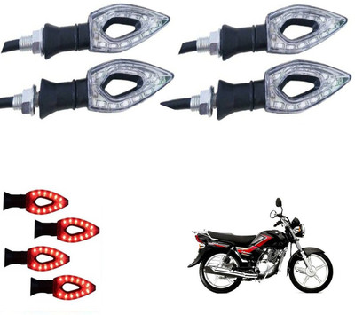 REPLEY Front, Rear LED Indicator Light for Suzuki Heat(Red)