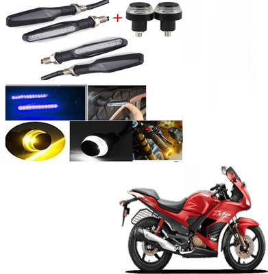 BXtremeZ Side LED Indicator Light for Hero Karizma ZMR(Yellow, Blue)