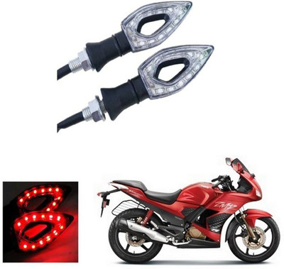 REPLEY Front, Rear LED Indicator Light for Hero Karizma ZMR(Red)