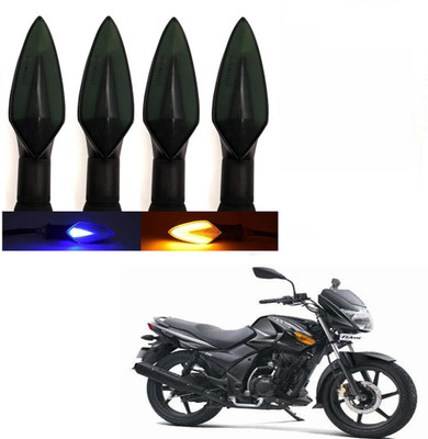 BXtremeZ Side LED Indicator Light for TVS Flame DS125(Blue, Amber)