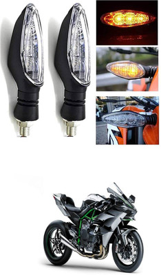 LOVMOTO Front, Rear LED Indicator Light for Kawasaki(Multicolor)
