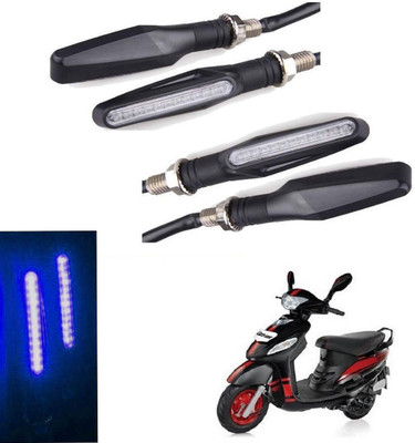 REPLEY Front, Rear LED Indicator Light for Mahindra Rodeo(Blue)