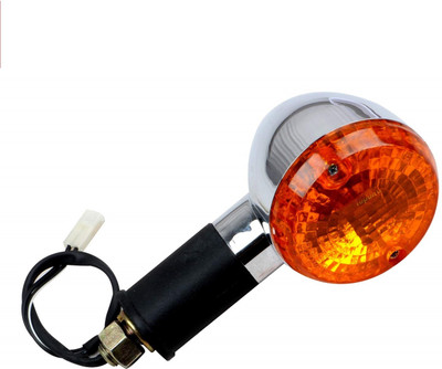Vinita Store Side Flasher Indicator Light for Royal Enfield Classic 350, Classic 500(White)