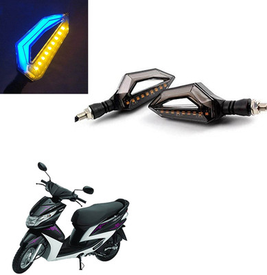 Vagary Front, Rear LED Indicator Light for Yamaha Ray(Blue, Yellow)