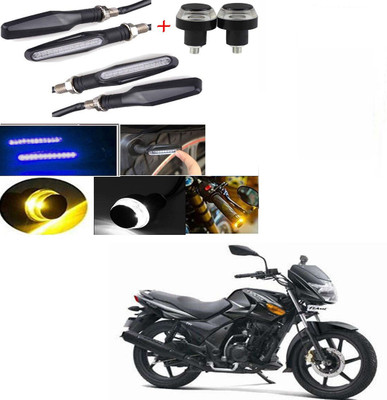 BXtremeZ Side LED Indicator Light for TVS Flame DS125(Yellow, Blue)