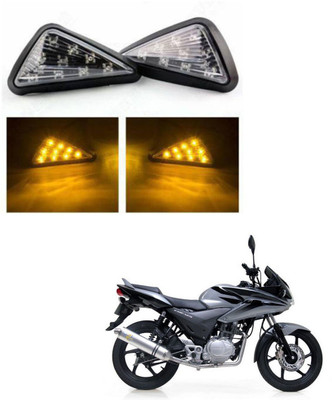 REPLEY Front, Rear LED Indicator Light for Honda CBF 125(Yellow)