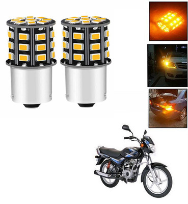 REPLEY Front, Rear LED Indicator Light for Bajaj CT 100(Orange)