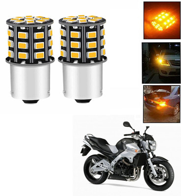 REPLEY Front, Rear LED Indicator Light for BMW Universal For Bike, Universal For Car(Orange)