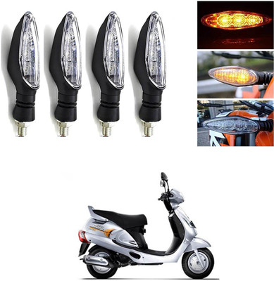 LOVMOTO Front, Rear LED Indicator Light for Mahindra Duro DZ(Multicolor)