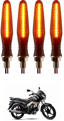 E-Shoppe Front, Rear, Side LED Indicator Light for Mahindra Centuro(Yellow)