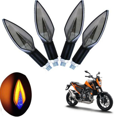 REPLEY Front, Rear LED Indicator Light for KTM Duke 690(Yellow, Blue)