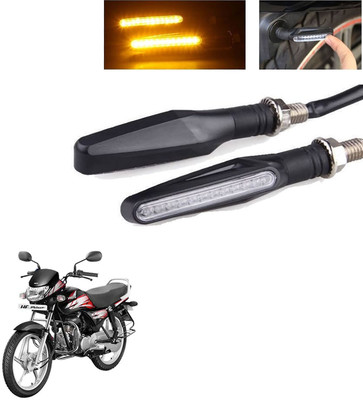 Vagary Front, Rear LED Indicator Light for Hero HF Deluxe(Yellow)