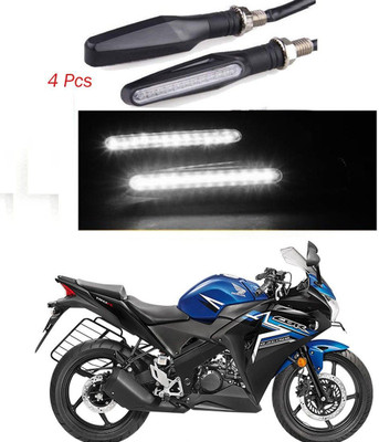 BRPEARl Front, Rear LED Indicator Light for Honda CBR 150R(White)