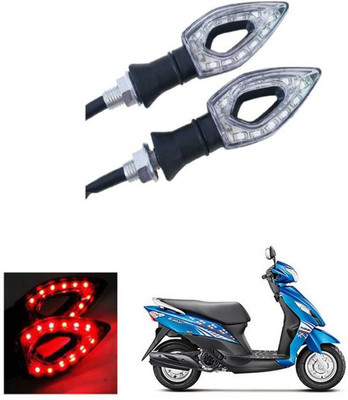 REPLEY Front, Rear LED Indicator Light for Suzuki Lets(Red)