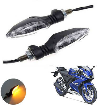 REPLEY Front, Rear LED Indicator Light for Yamaha Universal For Bike(Yellow)
