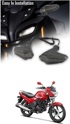 LOVMOTO Front, Rear LED Indicator Light for Hero Achiever(Multicolor)