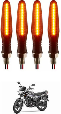 E-Shoppe Front, Rear, Side LED Indicator Light for Honda CB Shine(Yellow)