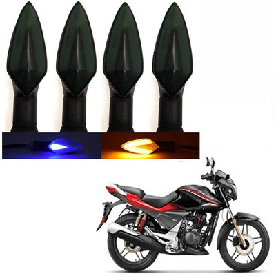 BRPEARl Side LED Indicator Light for Hero CBZ Extreme(Blue, Amber)