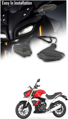 LOVMOTO Front, Rear LED Indicator Light for TVS Max 4R(Multicolor)