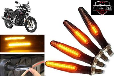 SMARTER RIDE Front, Rear, Side LED Indicator Light for Hero Xtreme LATEST(Yellow)