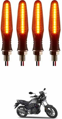 E-Shoppe Front, Rear, Side LED Indicator Light for Hero Universal For Bike(Yellow)