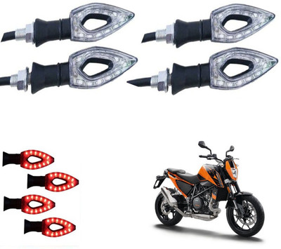 REPLEY Front, Rear LED Indicator Light for KTM Duke 690(Red)
