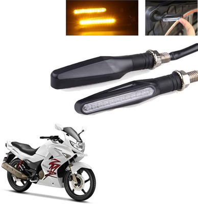 Vagary Front, Rear LED Indicator Light for Hero Karizma(Yellow)