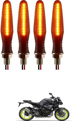 E-Shoppe Front, Rear, Side LED Indicator Light for Yamaha Universal For Bike(Yellow)