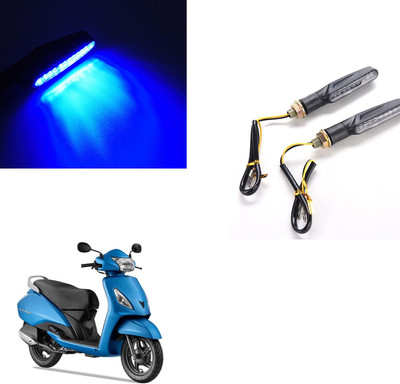 Vagary Front, Rear LED Indicator Light for TVS Jupiter(Blue)