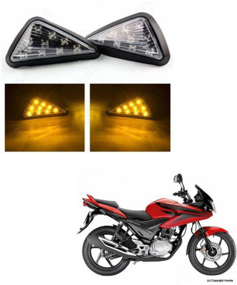 REPLEY Front, Rear LED Indicator Light for Honda CBF Stunner(Yellow)