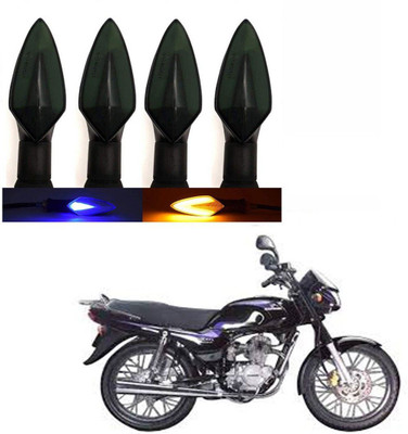 BRPEARl Side LED Indicator Light for Bajaj Caliber(Blue, Amber)