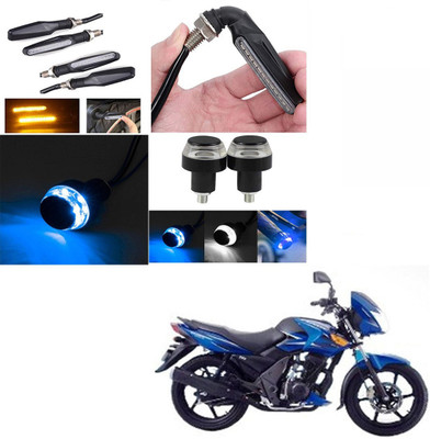 BXtremeZ Side LED Indicator Light for TVS Flame SR125(Yellow, Blue)