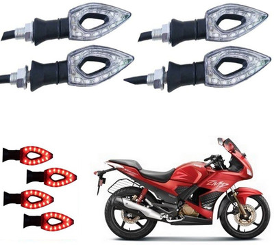 REPLEY Front, Rear LED Indicator Light for Hero Karizma ZMR(Red)