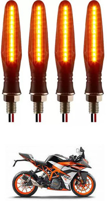 E-Shoppe Front, Rear, Side LED Indicator Light for KTM RC 390(Yellow)