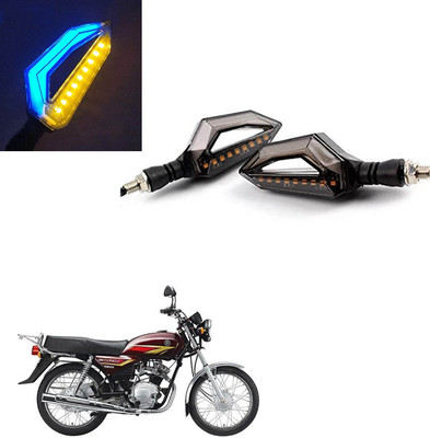 Vagary Front, Rear LED Indicator Light for Yamaha Crux(Blue, Yellow)