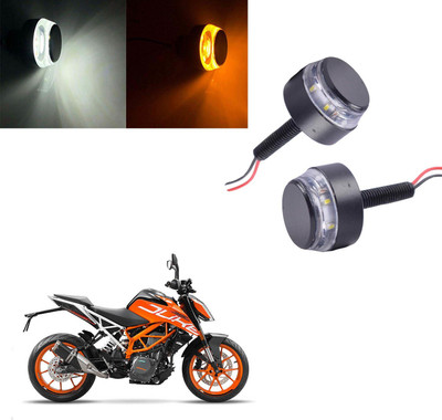 Vagary Front LED Indicator Light for KTM Duke 390(White, Amber)