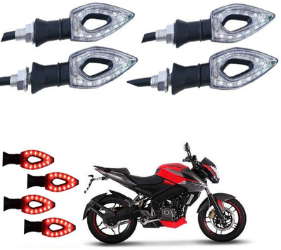 REPLEY Front, Rear LED Indicator Light for Bajaj Pulsar 220 DTS-i(Red)