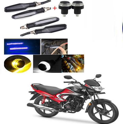 BXtremeZ Side LED Indicator Light for Honda Dream Yuga(Yellow, Blue)