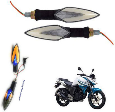 REPLEY Front, Rear LED Indicator Light for Yamaha FZ-S(Yellow, Blue)