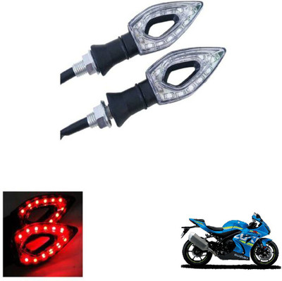 REPLEY Front, Rear LED Indicator Light for Bajaj Pulsar 180 DTS-i(Red)