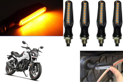 SMARTER RIDE Front, Rear, Side LED Indicator Light for Hero Xtreme OLD(Amber)