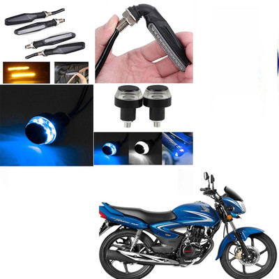 BR TrendZ Side LED Indicator Light for Honda CB Shine(Yellow, Blue)