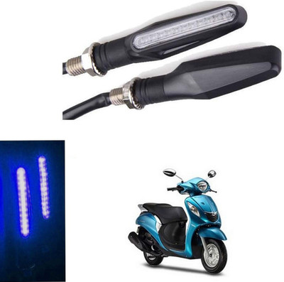 REPLEY Front, Rear LED Indicator Light for Yamaha Fascino(Blue)